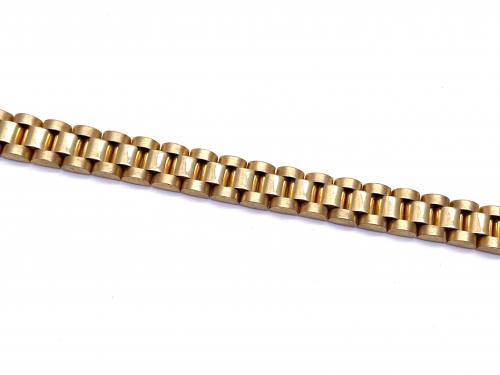 9ct Watch Style Bracelet 6 Inch