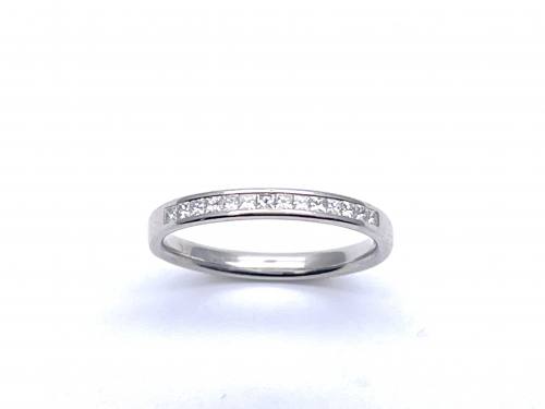 Palladium Diamond Eternity Ring