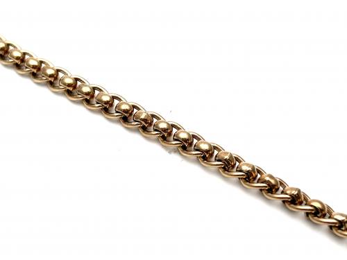 9ct Yellow Gold Rollerball Bracelet