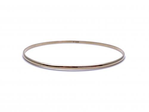 9ct Yellow Gold Solid Stacker Bangle