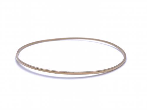 9ct Yellow Gold Solid Stacker Bangle