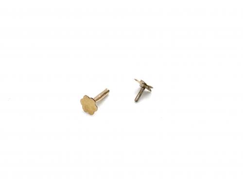 9ct Yellow Gold Star Screw Ear Cartilage Stud