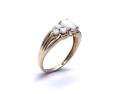 9ct Yellow Gold Opal Cluster Ring