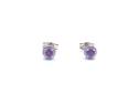 9ct Yellow Gold Ruby & Diamond Halo Stud Earrings