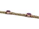 18ct Synthetic Ruby Bracelet
