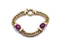 18ct Synthetic Ruby Bracelet