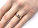 18ct Sapphire & Diamond Ring 1918