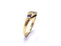 18ct Sapphire & Diamond Ring 1907