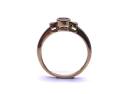 Ruby & Diamond 3 Stone Ring