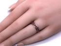 9ct Yellow Gold Ruby Full Eternity Ring