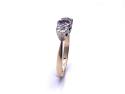9ct Pink Sapphire & Diamond Ring