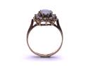 9ct Yellow Gold Opal Triplet & CZ Ring