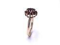 9ct Yellow Gold Garnet Cluster Ring