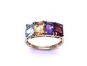 9ct Yellow Gold Multi-Stone Ring