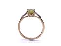 9ct Yellow Gold Sphene & Zircon Ring