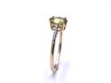 9ct Yellow Gold Sphene & Zircon Ring