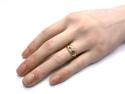 Edwardian 18ct Yellow Gold Ruby & Diamond Ring