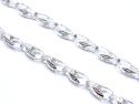 Silver Tulip Belcher Chain 22 Inch