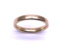 9ct Yellow Gold Plain Wedding Ring 3mm