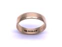 9ct Yellow Gold Plain Wedding Ring 4mm