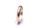 9ct Yellow Gold Plain Wedding Ring 3mm