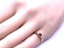 18ct Yellow Gold Ruby & Diamond Ring