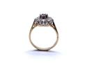 18ct Ruby & Diamond Cluster Ring