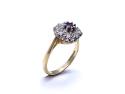 18ct Ruby & Diamond Cluster Ring