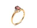 9ct Tourmaline & Diamond Ring