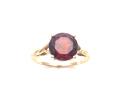 9ct Garnet Solitaire Ring