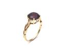 9ct Garnet Solitaire Ring