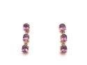 9ct Spinel Stud Drop Earrings