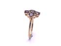 9ct Miova Loko Garnet & Diamond Ring