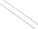 9ct White Gold Fine Trace Chain