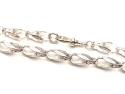 Silver Tulip Necklet 22 Inch