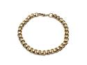 9ct Yellow Gold Rollerball Bracelet