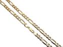 9ct Yellow Gold Figaro Chain 22 inch
