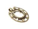 9ct Half Sovereign Pendant Mount