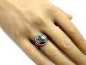 9ct Yellow Gold Heamatite Ring