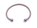 9ct Yellow Gold Solid Torque Bangle