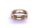 9ct Yellow Gold Plain Wedding Ring 5mm
