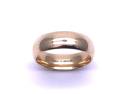9ct Yellow Gold Plain Wedding Ring 5mm