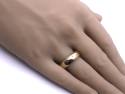 9ct Yellow Gold Plain Wedding Ring 6mm