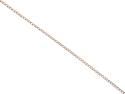 9ct Yellow Gold Flat Curb Anklet 10 inch