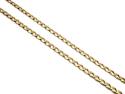 9ct Yellow Gold Flat Curb Chain 20 inch