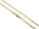 9ct Yellow Gold Flat Curb Chain 20 inch