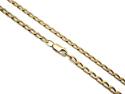 9ct Yellow Gold Flat Curb Chain 22 inch