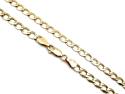 9ct Yellow Gold Flat Curb Chain 24 inch