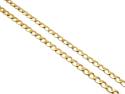 9ct Yellow Gold Flat Curb Chain 24 inch