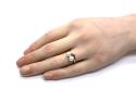 9ct Yellow Gold Pearl and Ruby Ring